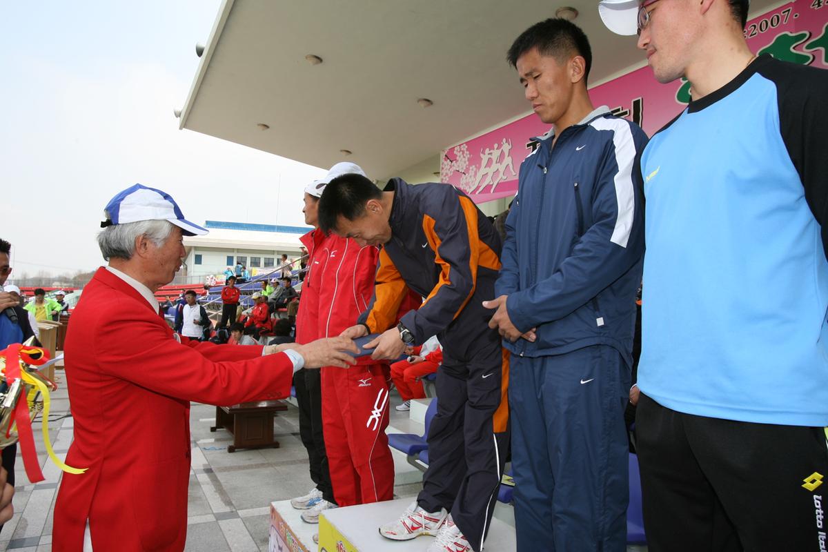 2007년 일본군미토요시 마라톤대회참관3