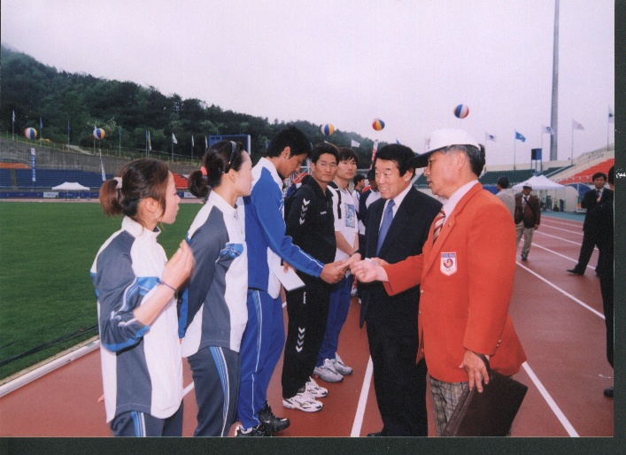 도민체전선수단격려