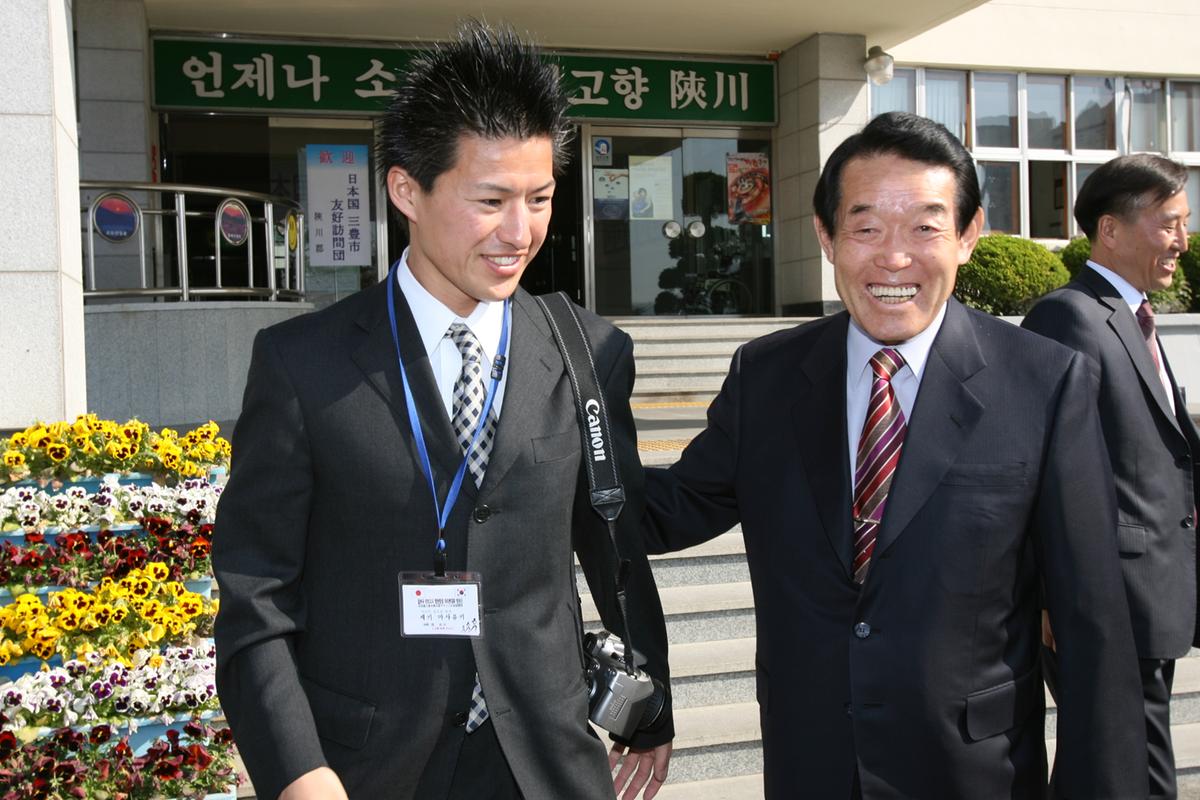 2007일본국 합천군 방문