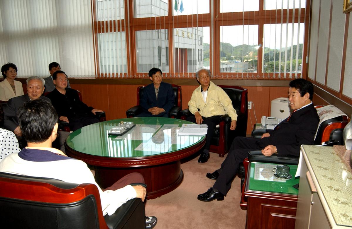 영남대학교 경영대학원 A.M.P 총동창회 본군 방문1