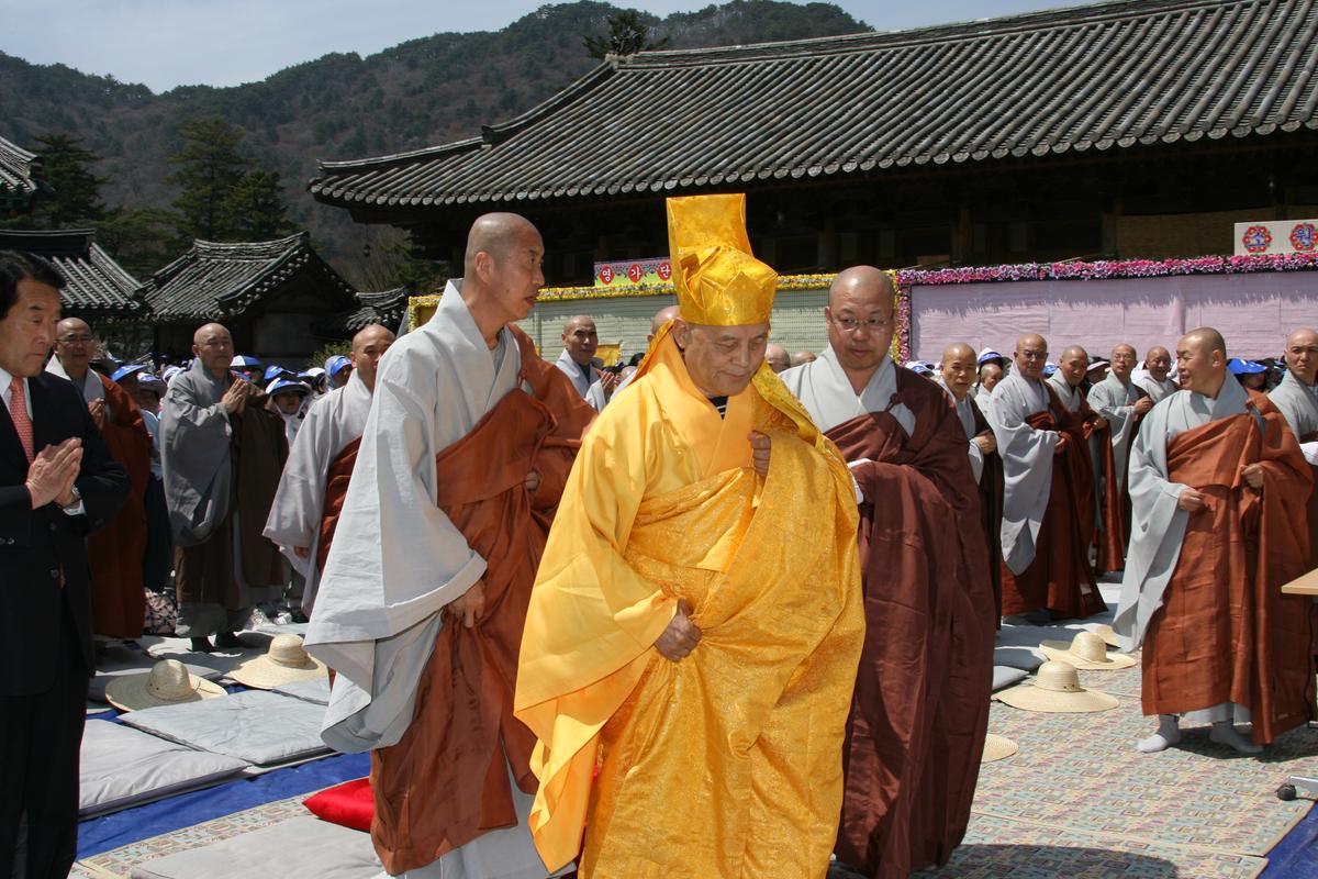 2007년 팔만대장경 행상