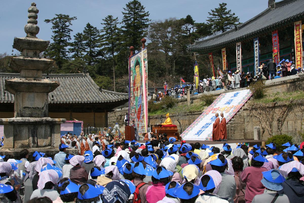 2007년 팔만대장경 행상