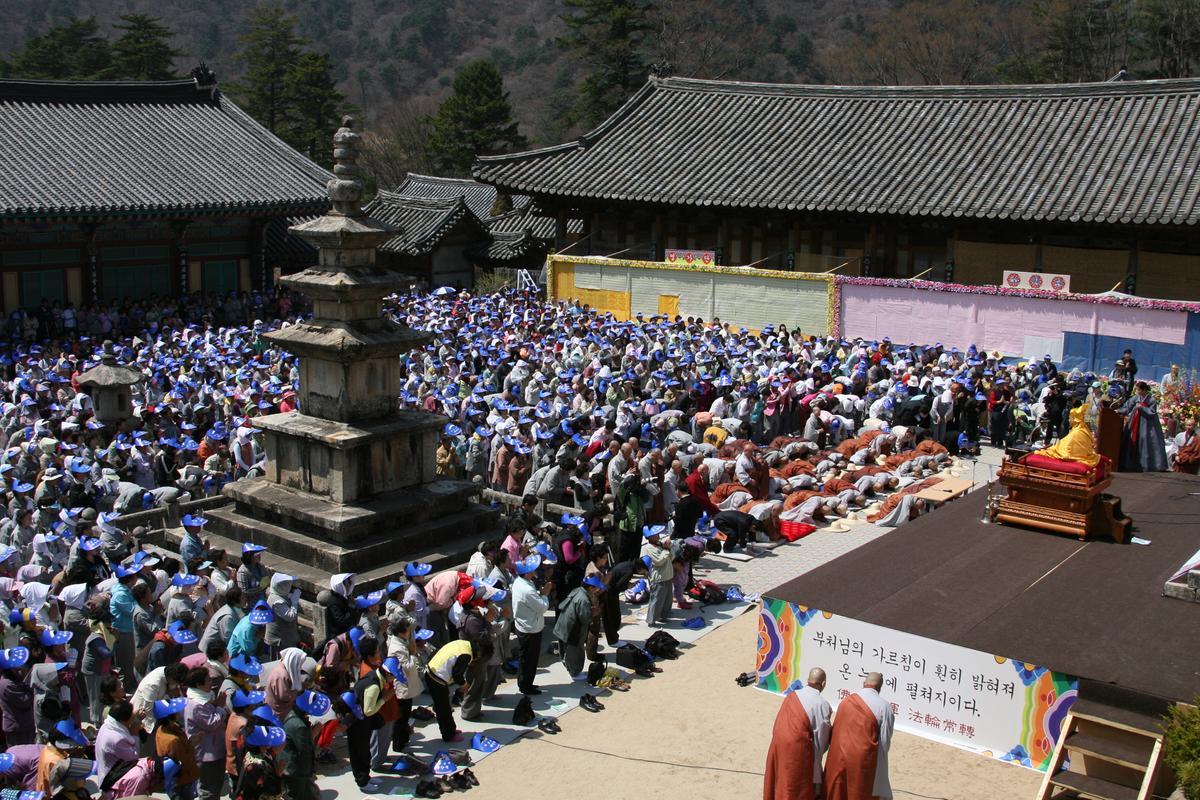 2007년 팔만대장경 행상