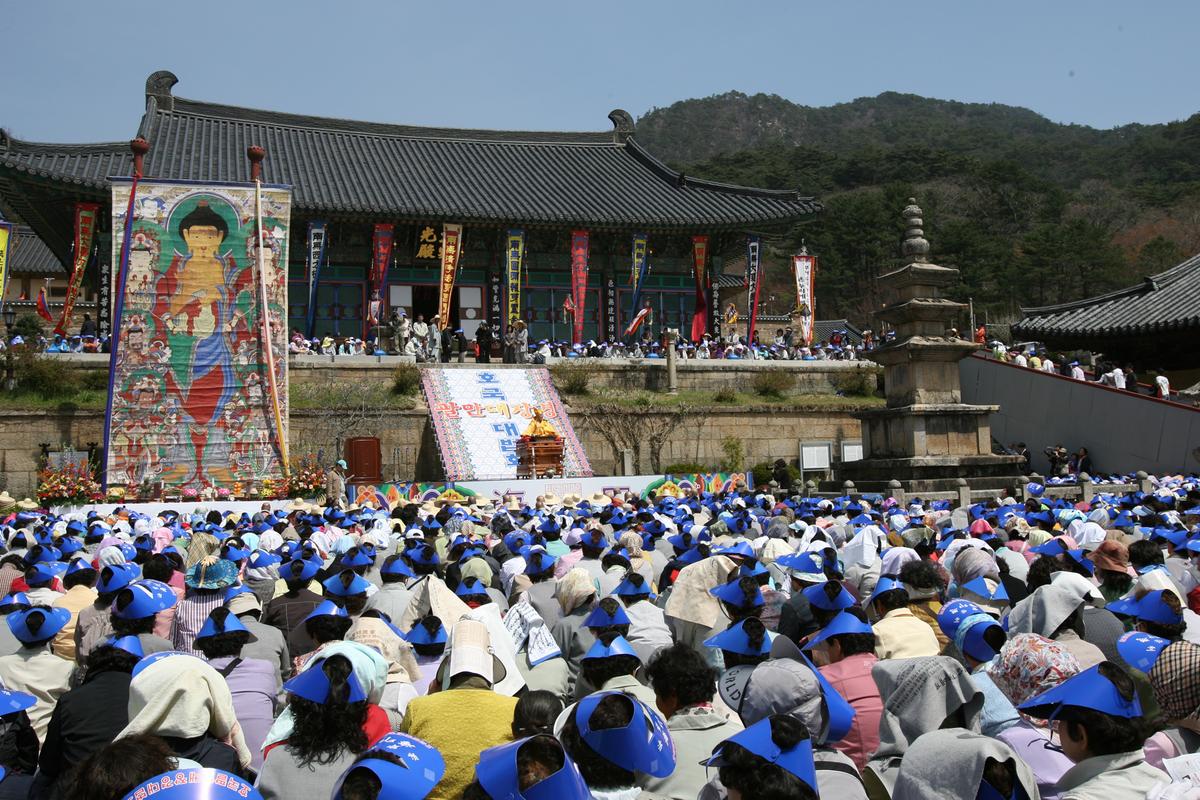 2007년 팔만대장경 행상