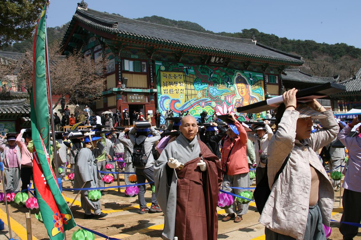 2007년 팔만대장경 행상