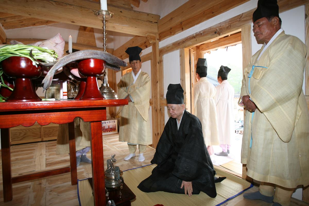 2007욤암서원준공식