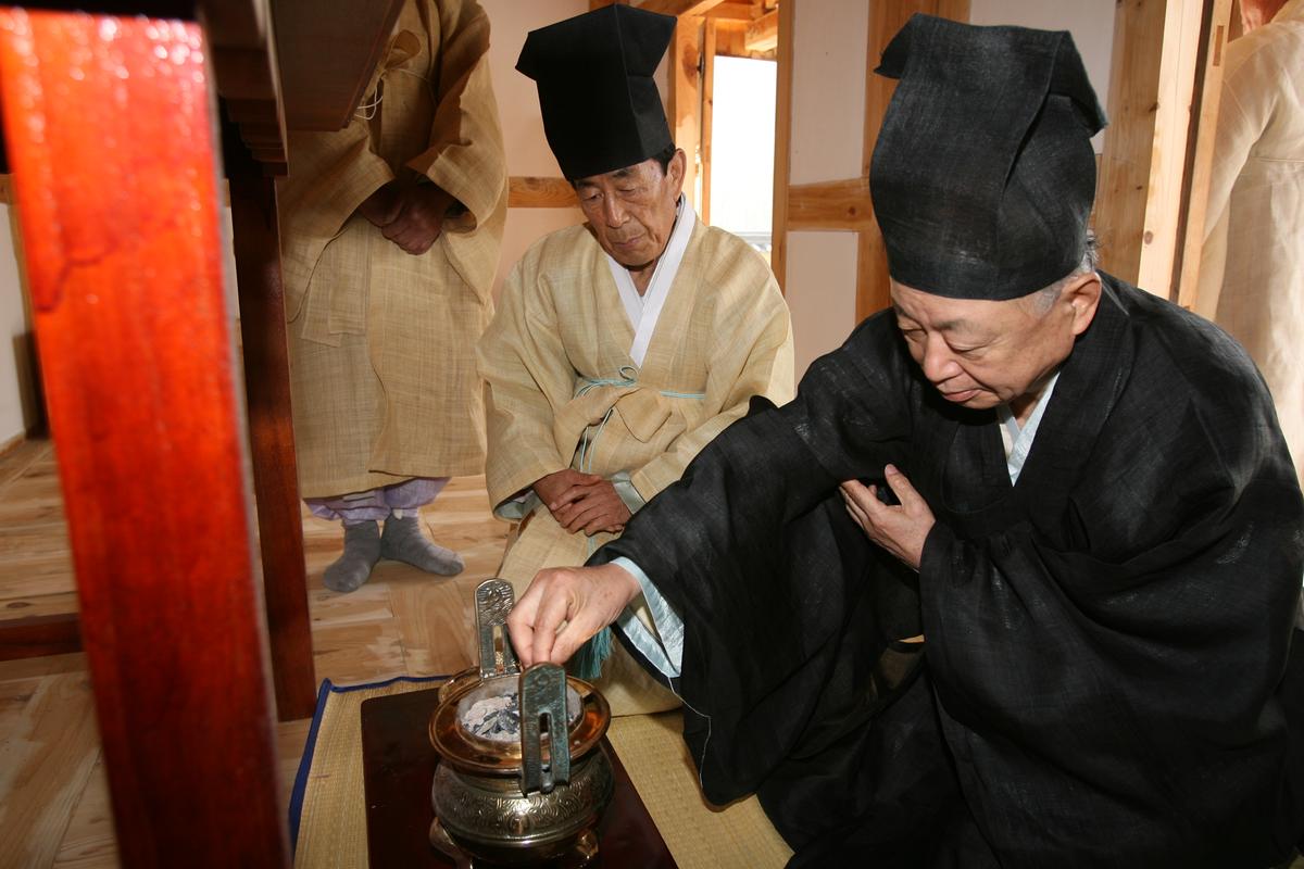 2007욤암서원준공식