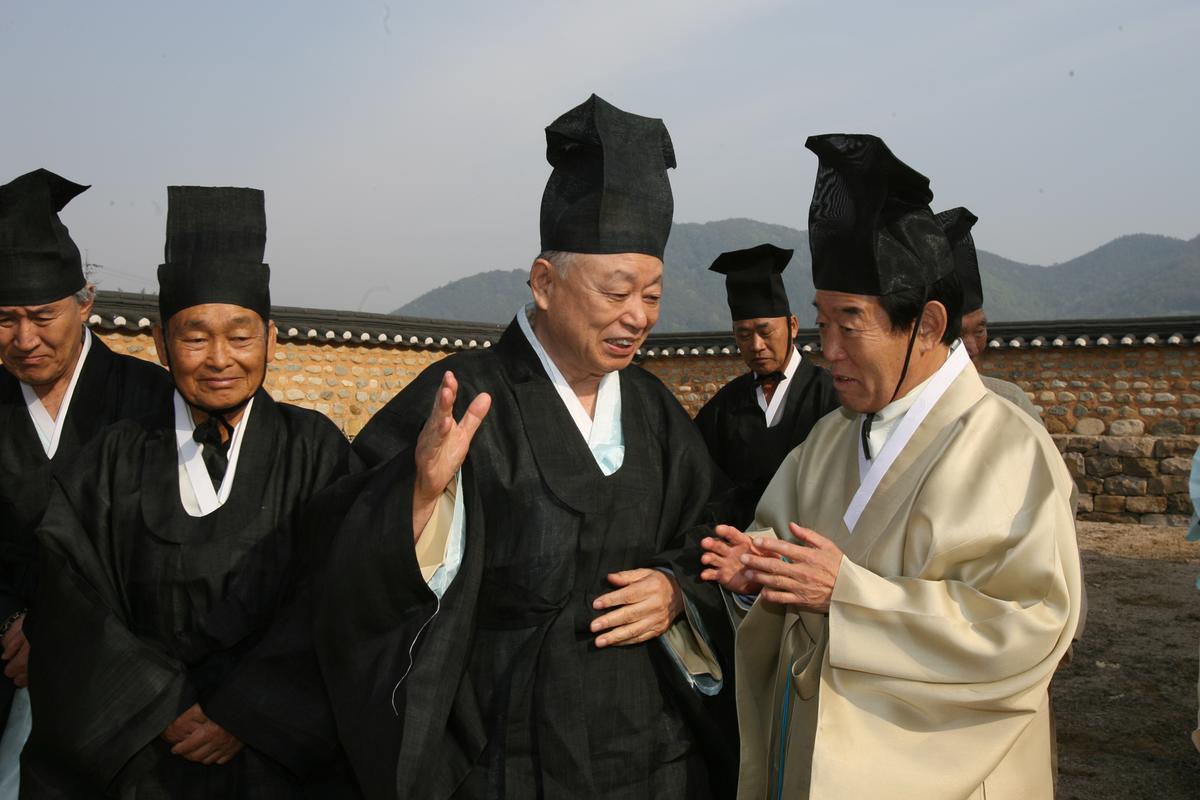 2007욤암서원준공식