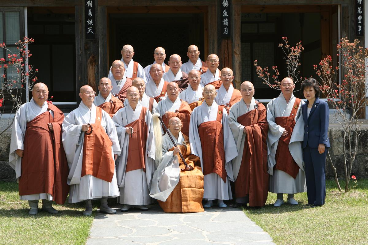 2007년 박근헤 팔만대장경 방문및 행사