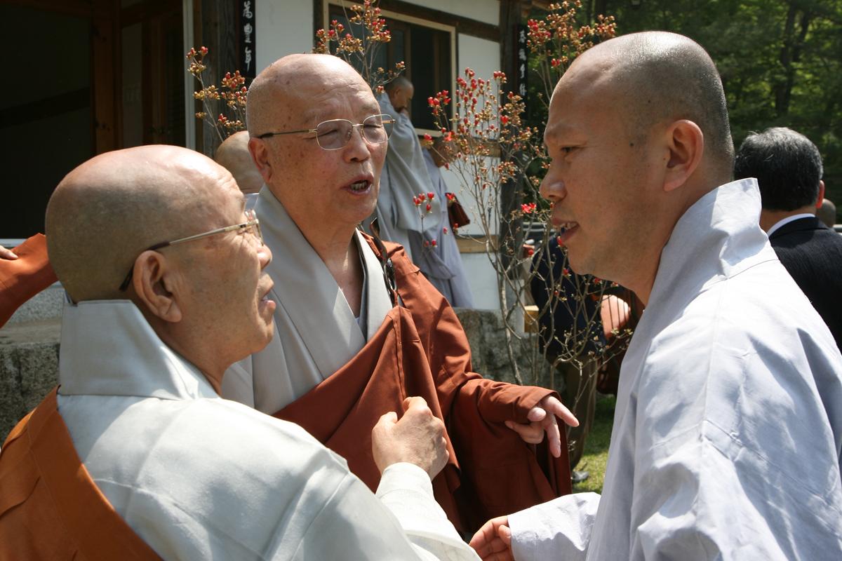 2007년 박근헤 팔만대장경 방문및 행사