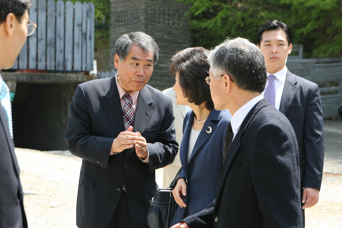 2007년 박근헤 팔만대장경 방문및 행사