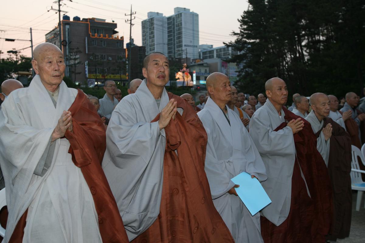 2007년 박근헤 팔만대장경 방문및 행사