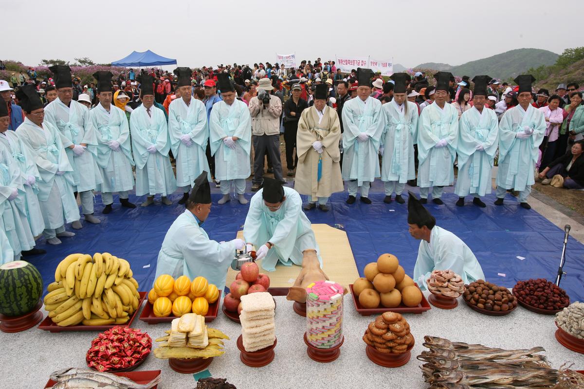 2007황매산 철쭉제 제사