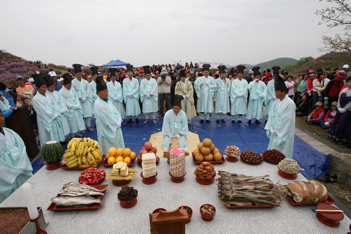 2007황매산 철쭉제 제사