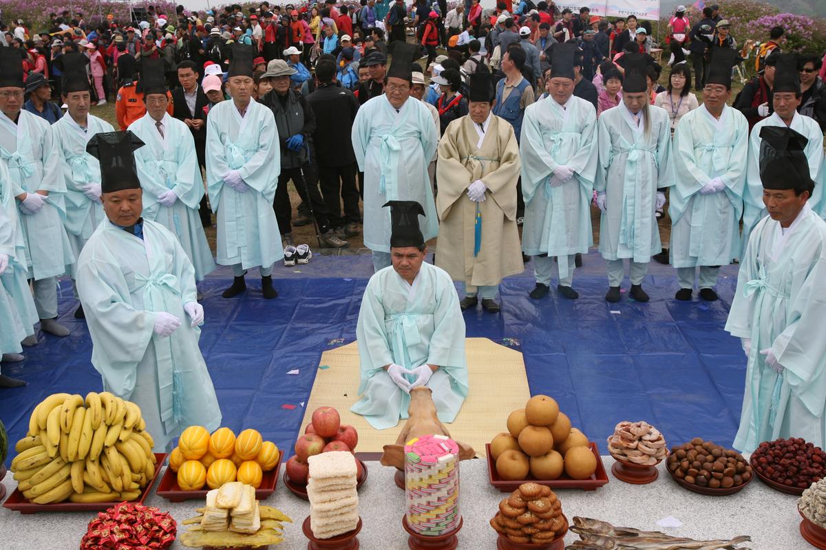 2007황매산 철쭉제 제사