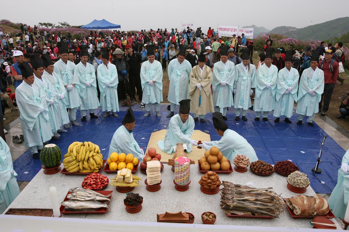 2007황매산 철쭉제 제사