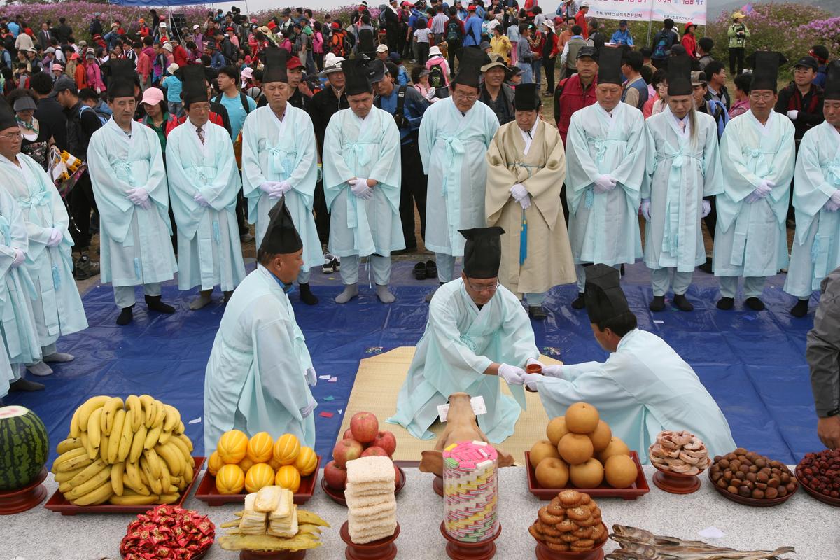 2007황매산 철쭉제 제사