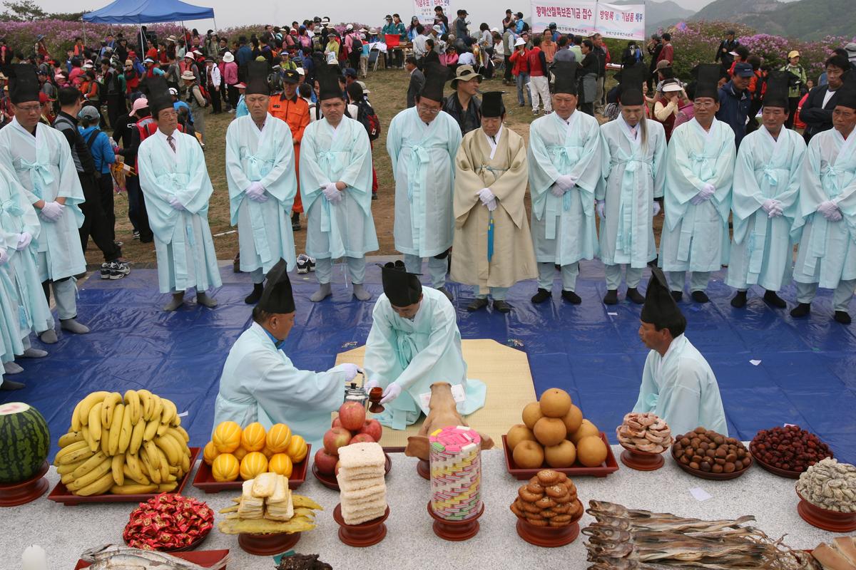 2007황매산 철쭉제 제사
