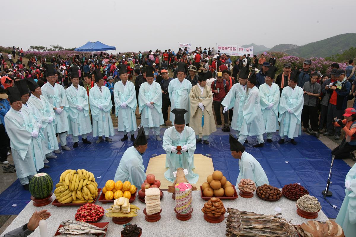 2007황매산 철쭉제 제사