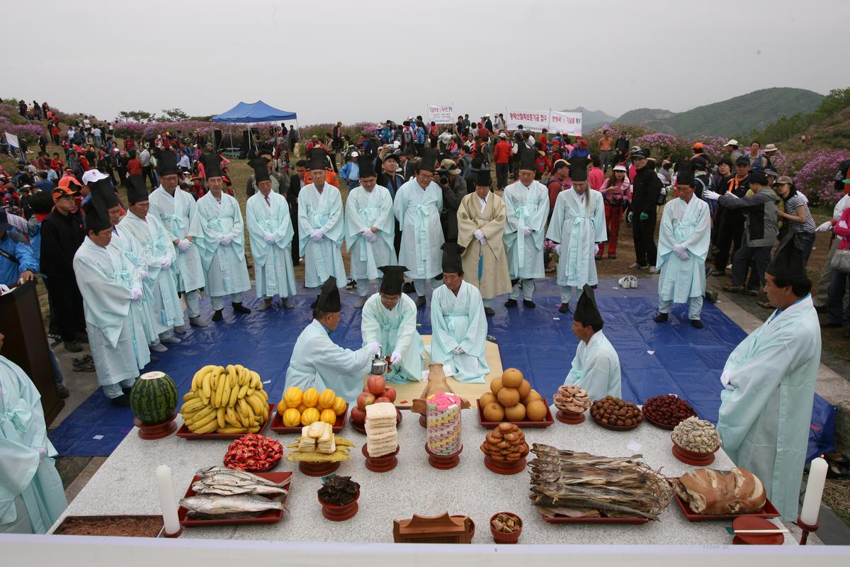 2007황매산 철쭉제 제사