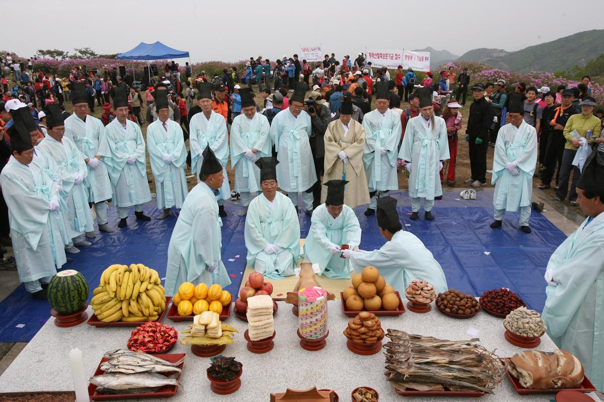2007황매산 철쭉제 제사