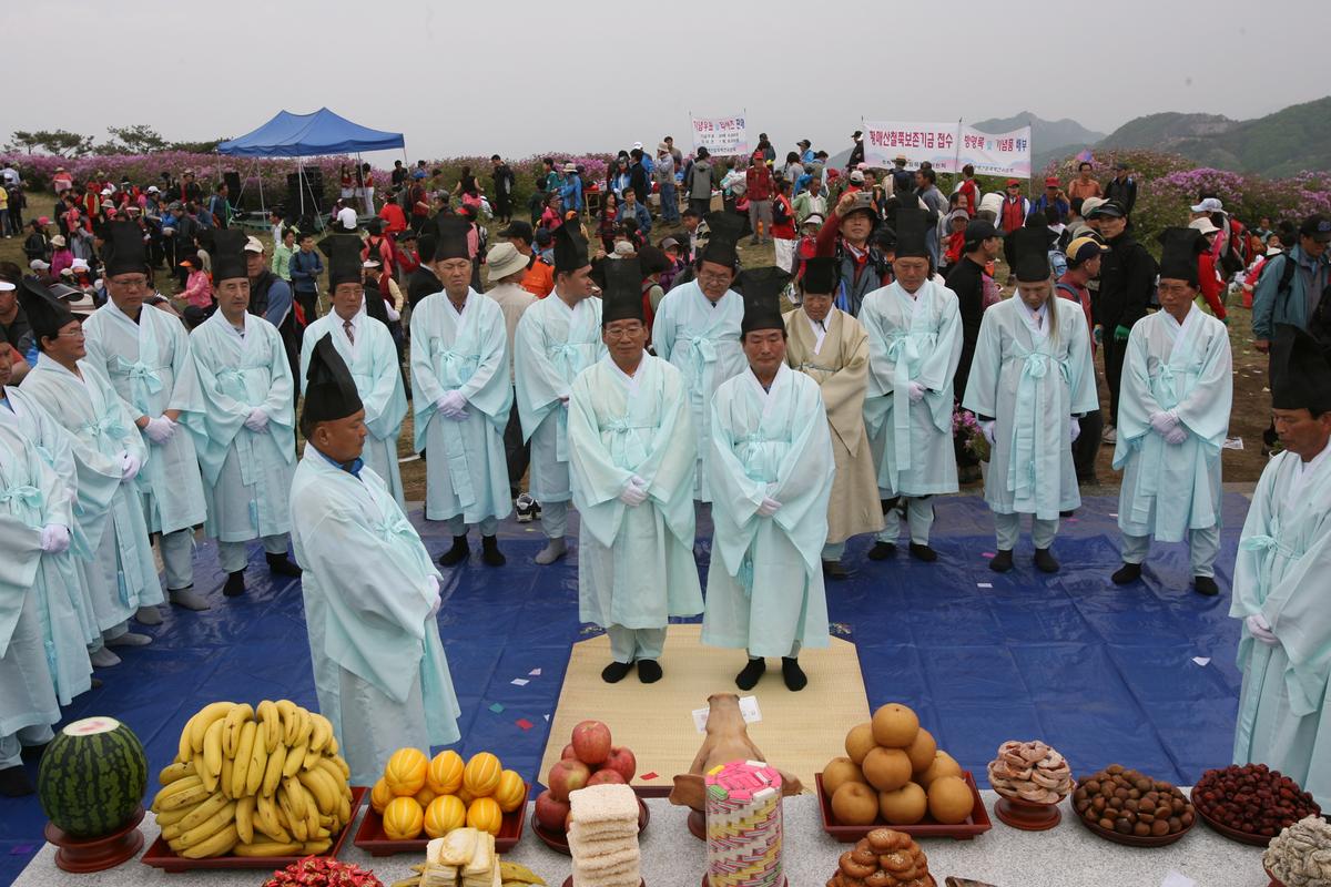 2007황매산 철쭉제 제사