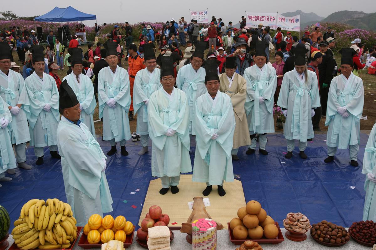 2007황매산 철쭉제 제사