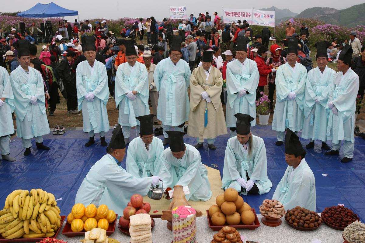 2007황매산 철쭉제 제사