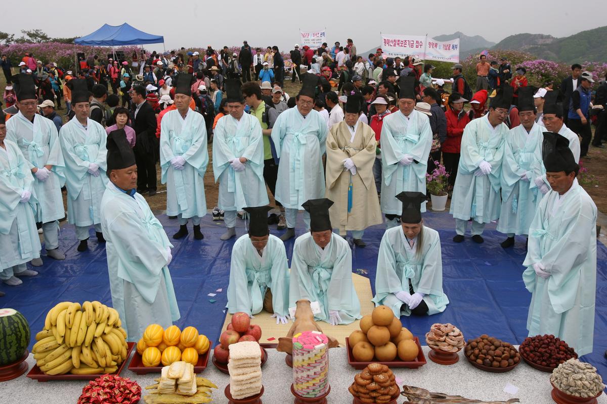 2007황매산 철쭉제 제사