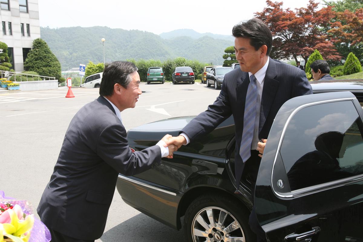 경상남도지사 합천군방문