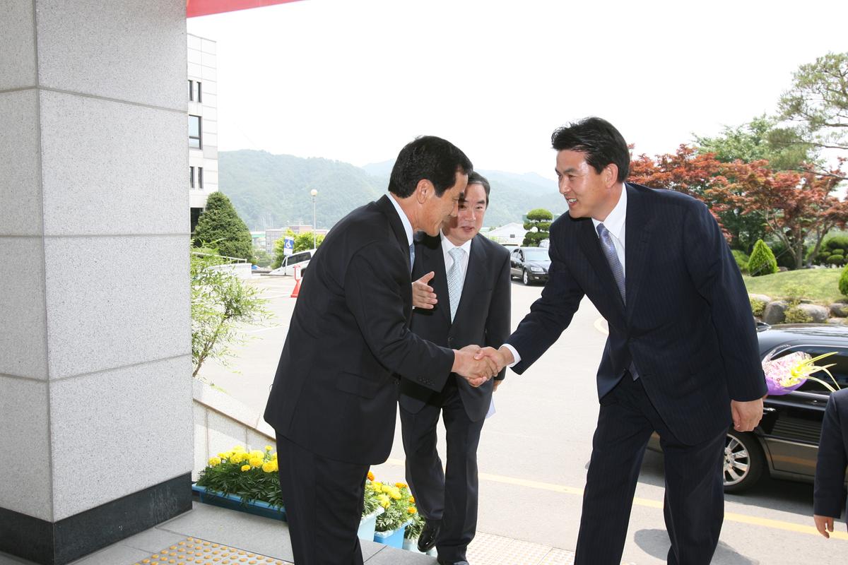 경상남도지사 합천군방문