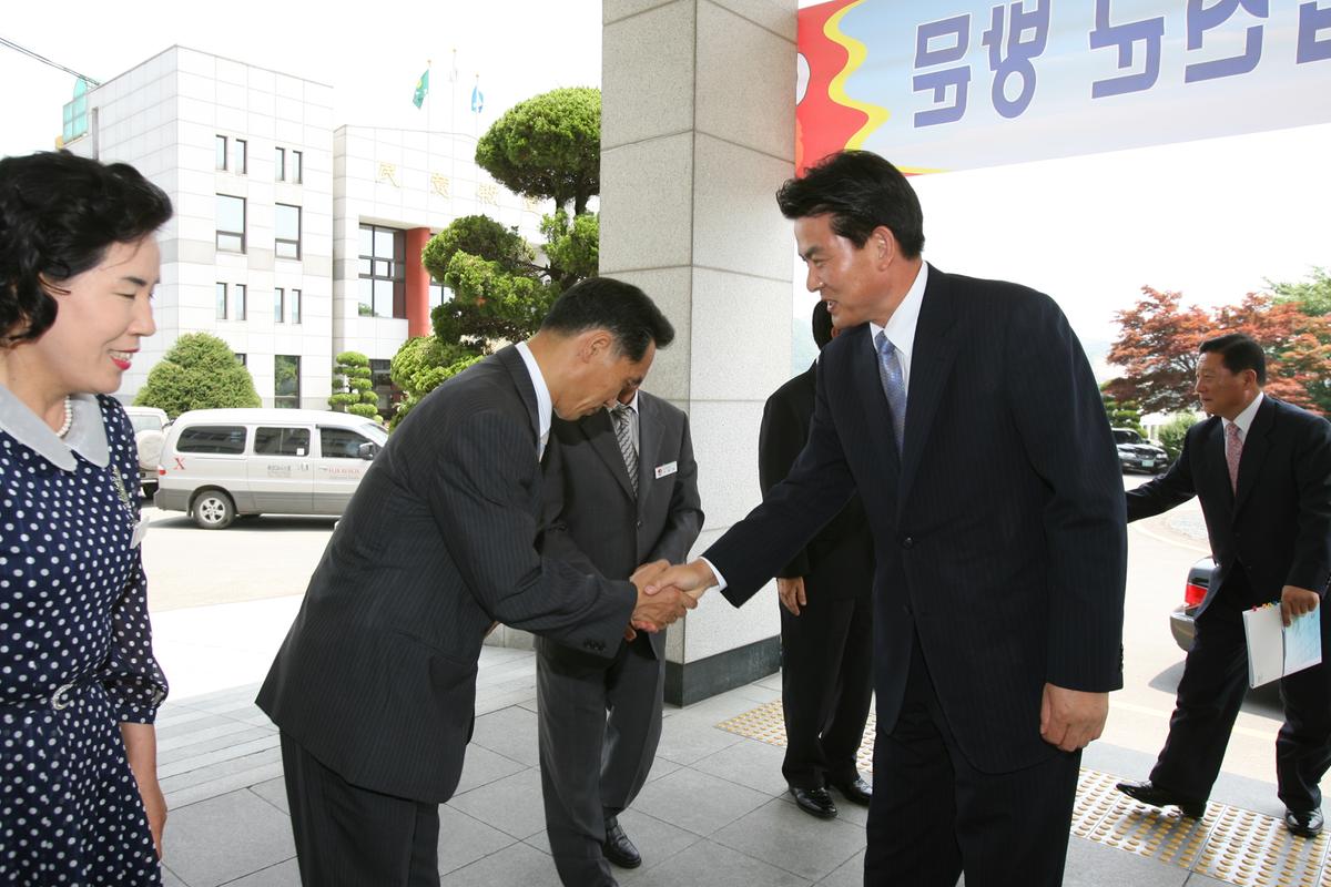 경상남도지사 합천군방문