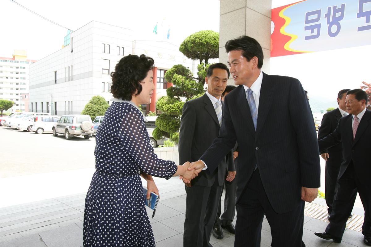 경상남도지사 합천군방문