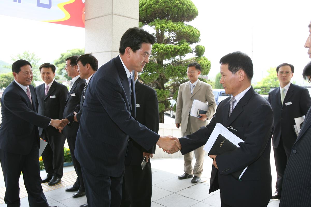 경상남도지사 합천군방문