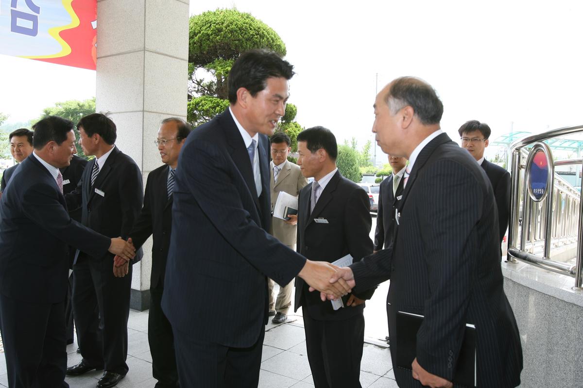 경상남도지사 합천군방문