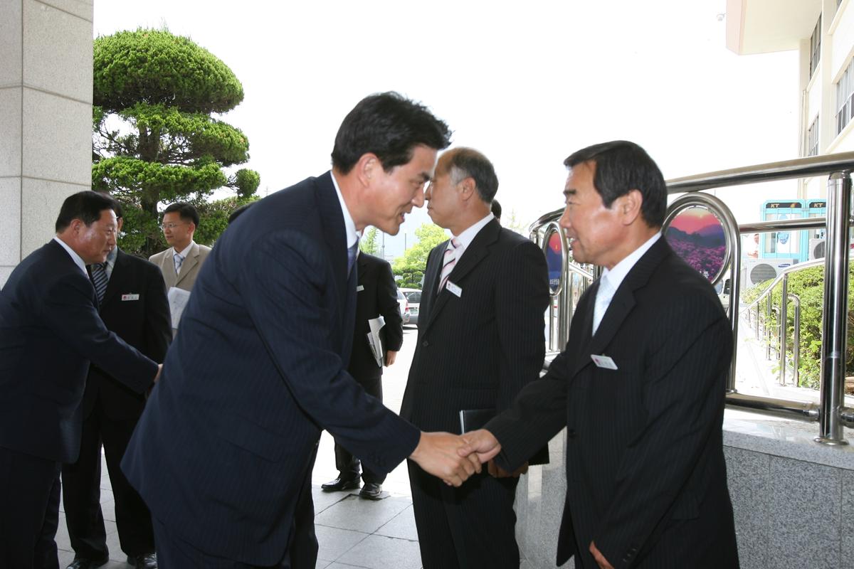 경상남도지사 합천군방문