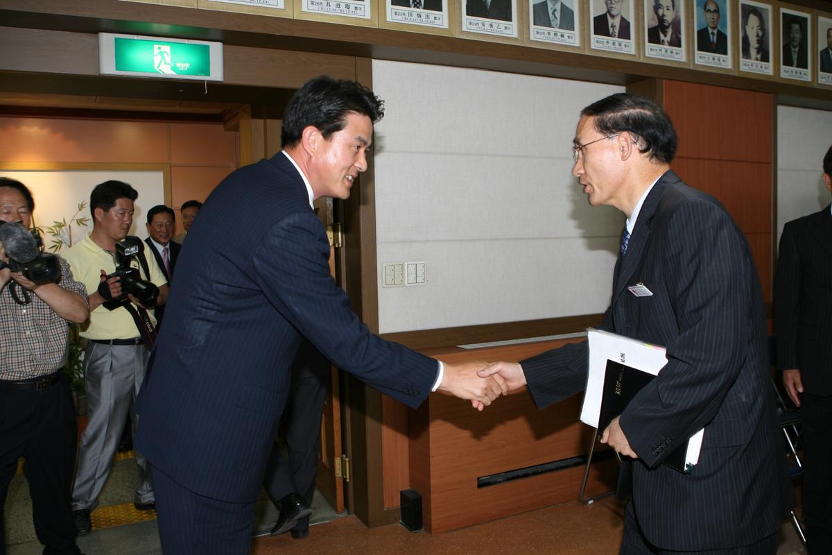 경상남도지사 합천군방문