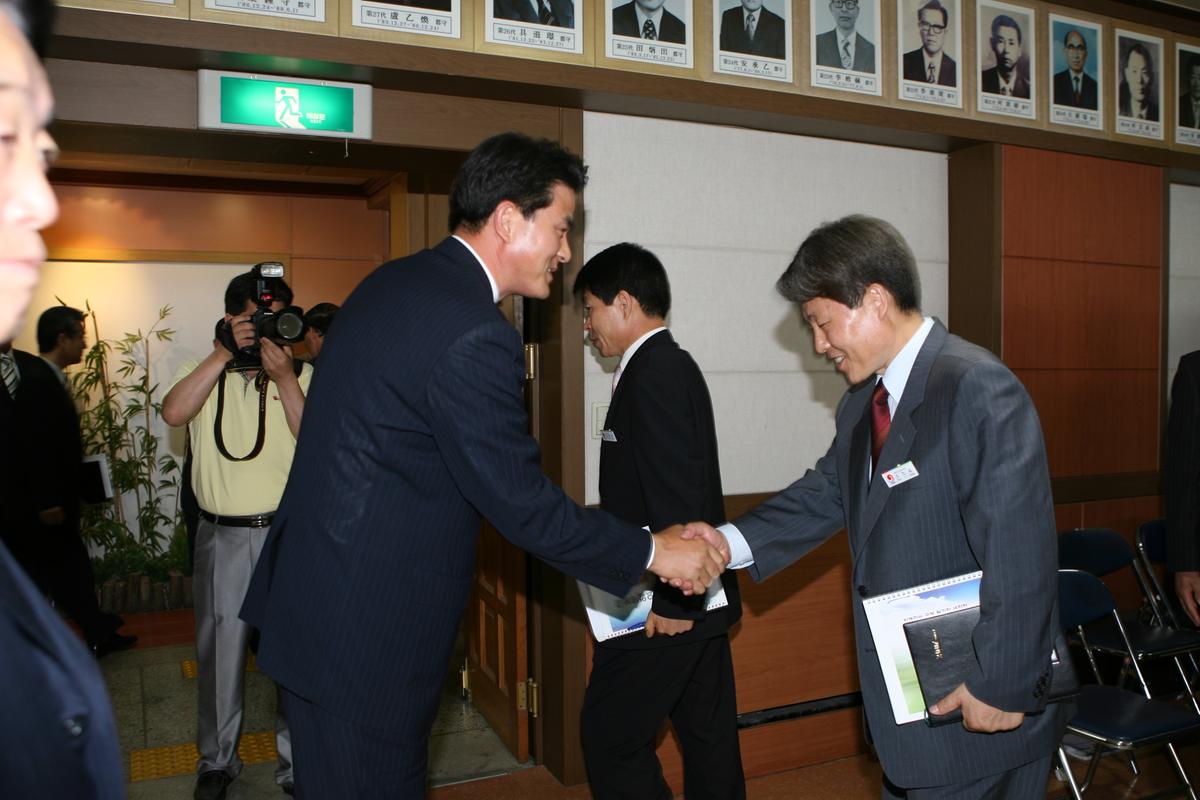 경상남도지사 합천군방문