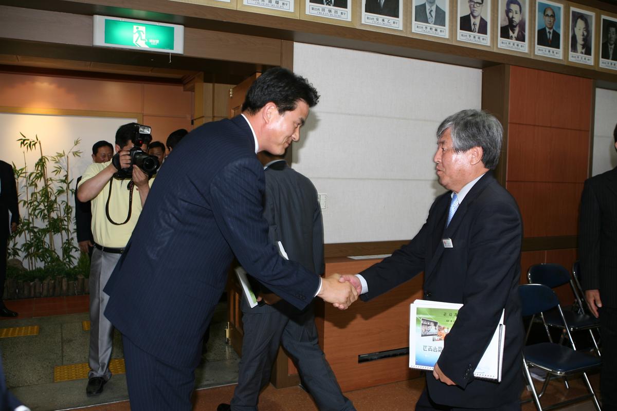 경상남도지사 합천군방문