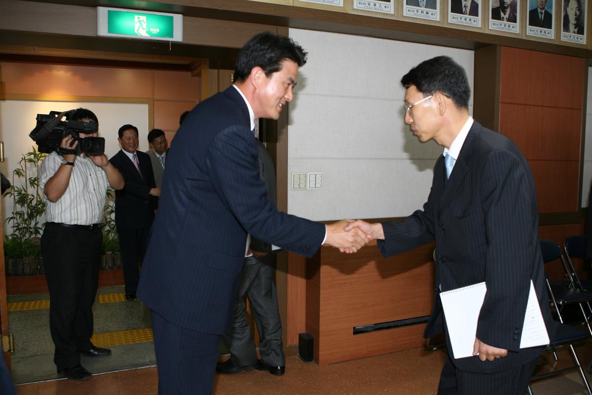 경상남도지사 합천군방문