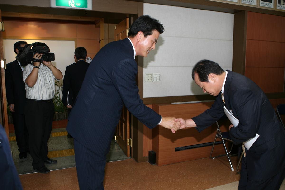 경상남도지사 합천군방문