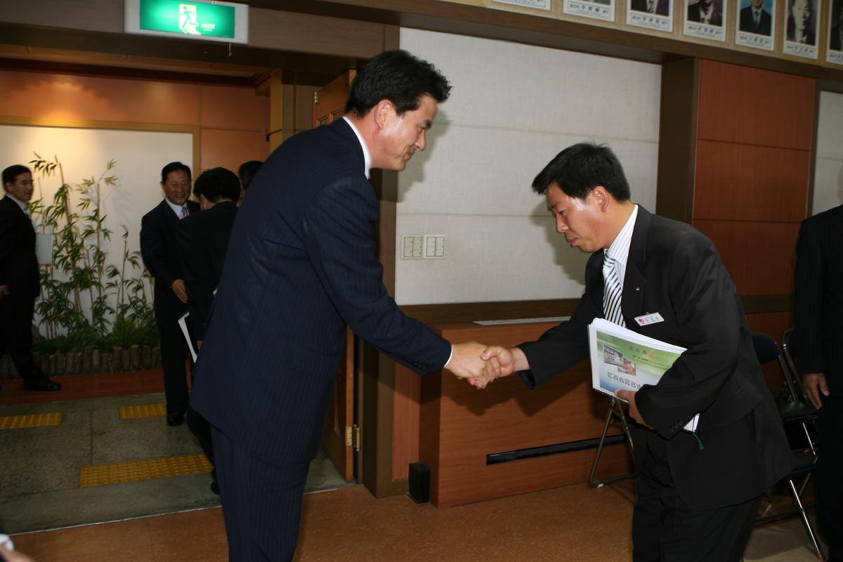 경상남도지사 합천군방문