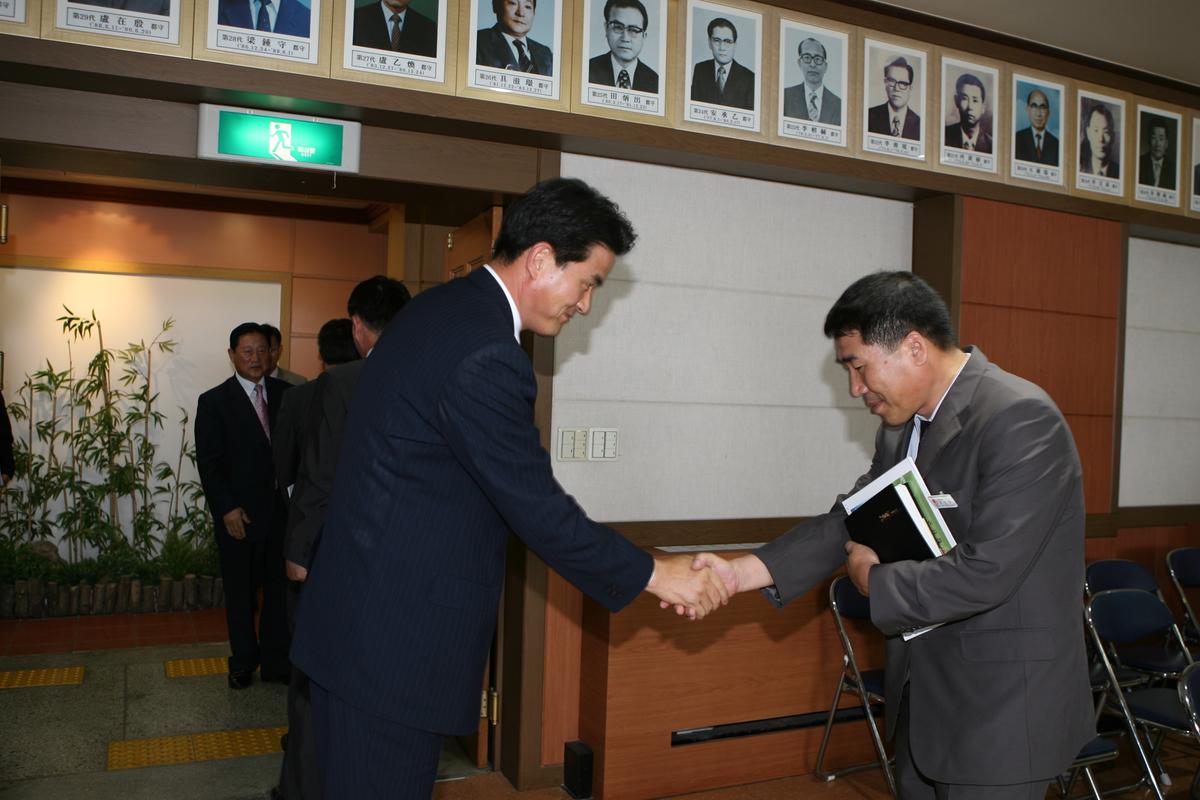 경상남도지사 합천군방문