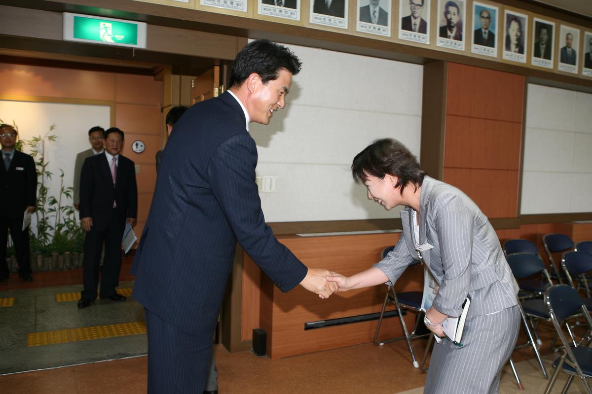 경상남도지사 합천군방문