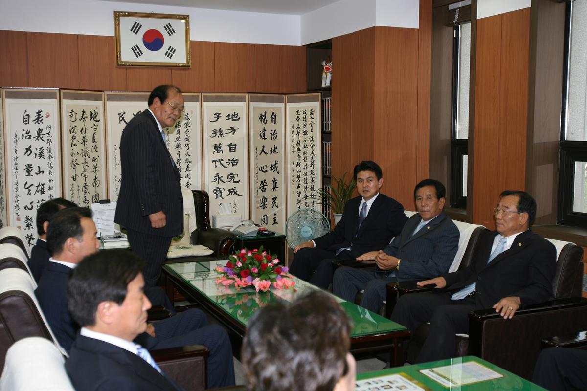 경상남도지사 합천군방문