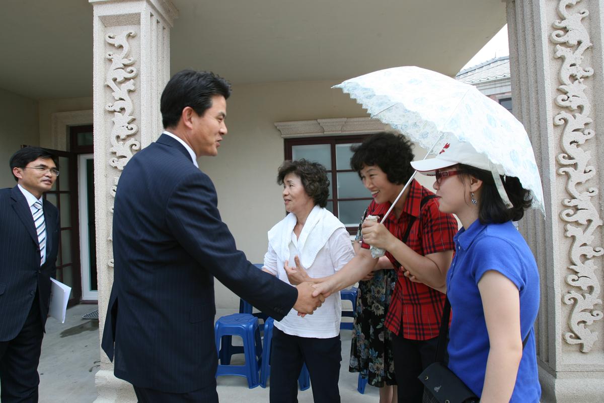 경상남도지사 합천군방문