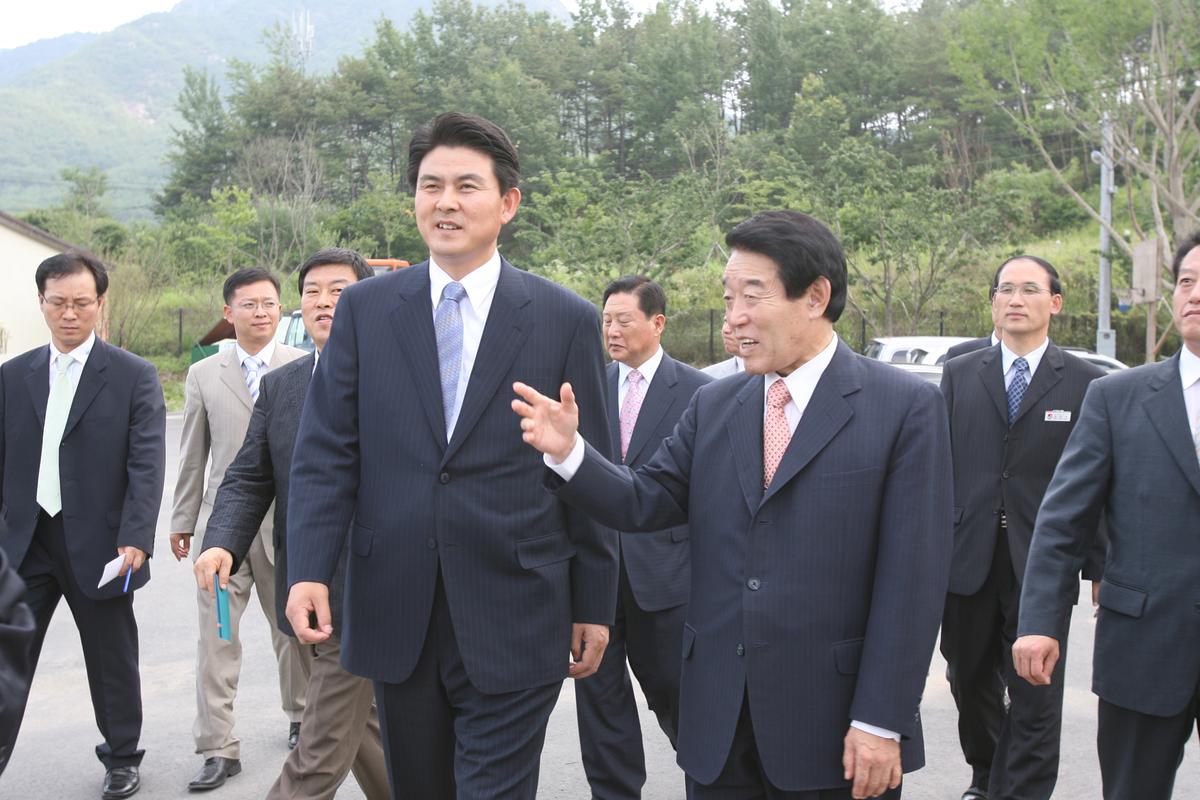 경상남도지사 합천군방문