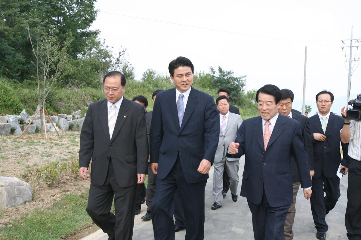 경상남도지사 합천군방문