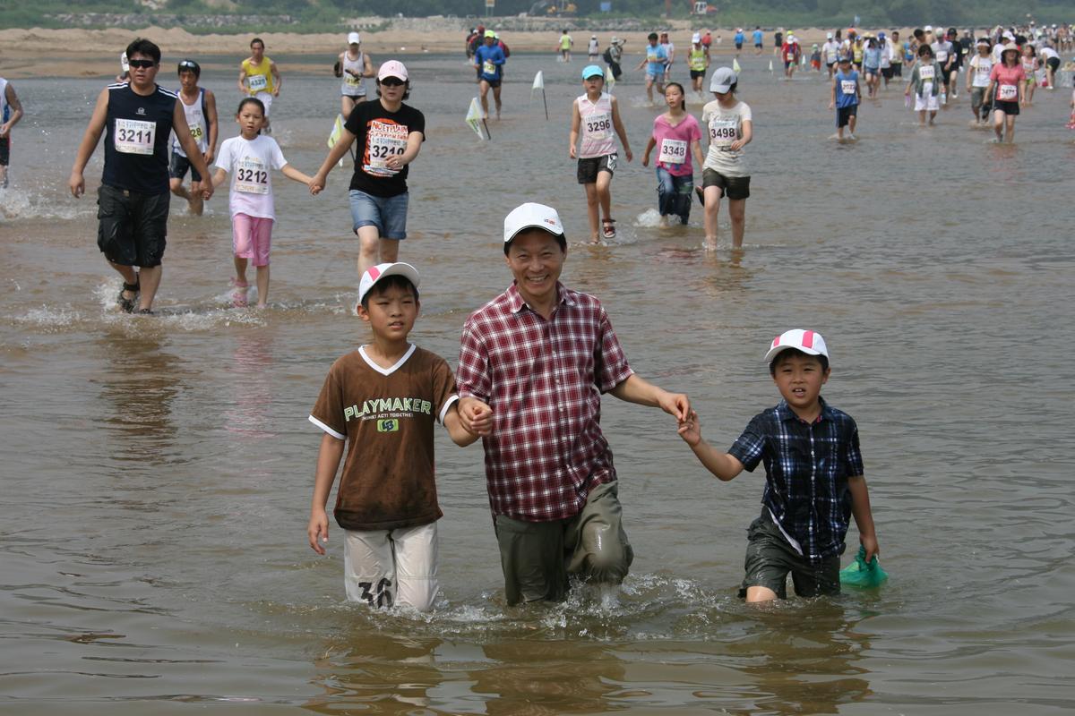 황강수중마라톤대회