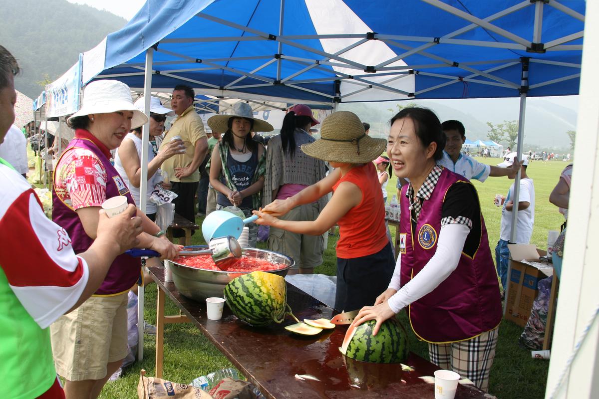 황강수중마라톤대회